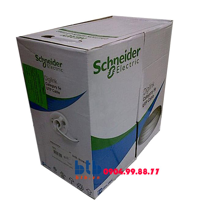 Schneider – Cáp mạng Cat5e, thùng 305m