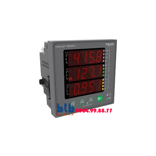 Schneider – Đồng hồ đo VAF PF% Unbalance Modbus RS485