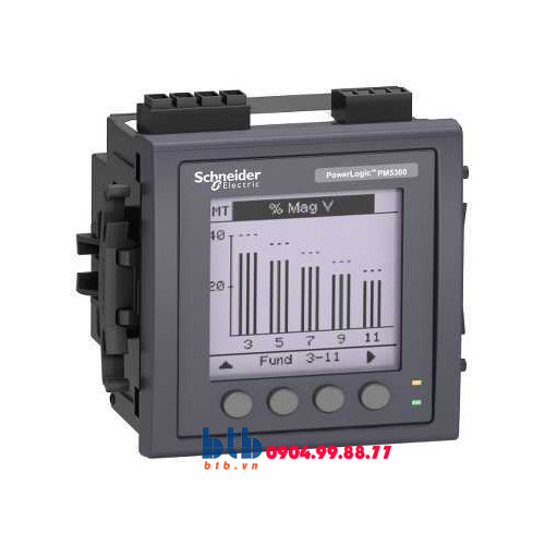 Schneider – Đồng hồ nhiều biểu giá PM5000 Modbus TCP/IP 0.5%