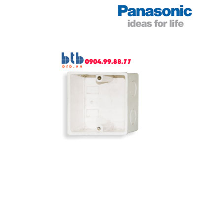 Panasonic Đế âm đơn dùng cho mặt vuông NPCA105