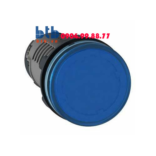 Schneider – Đèn báo ø22 110V DC màu xanh dương