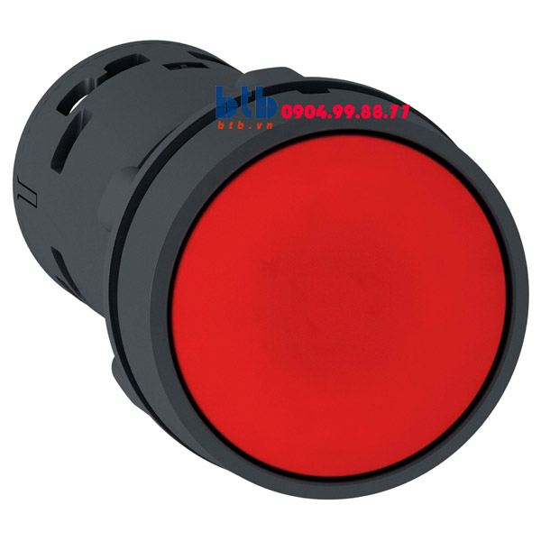 Schneider – Nút nhấn nhả 22mm N/O màu đỏ